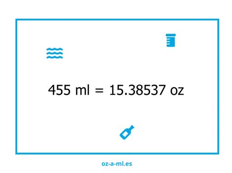 455 ml to oz|Convert 455 mL to oz